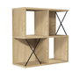 Hanah Home Estantería de pared Extra - Oak